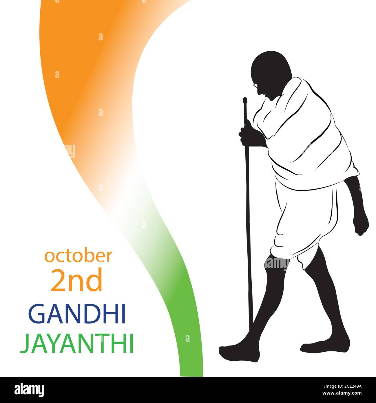 Gandhi Jayanti is a national holiday in India. Mahatma gandhi, great