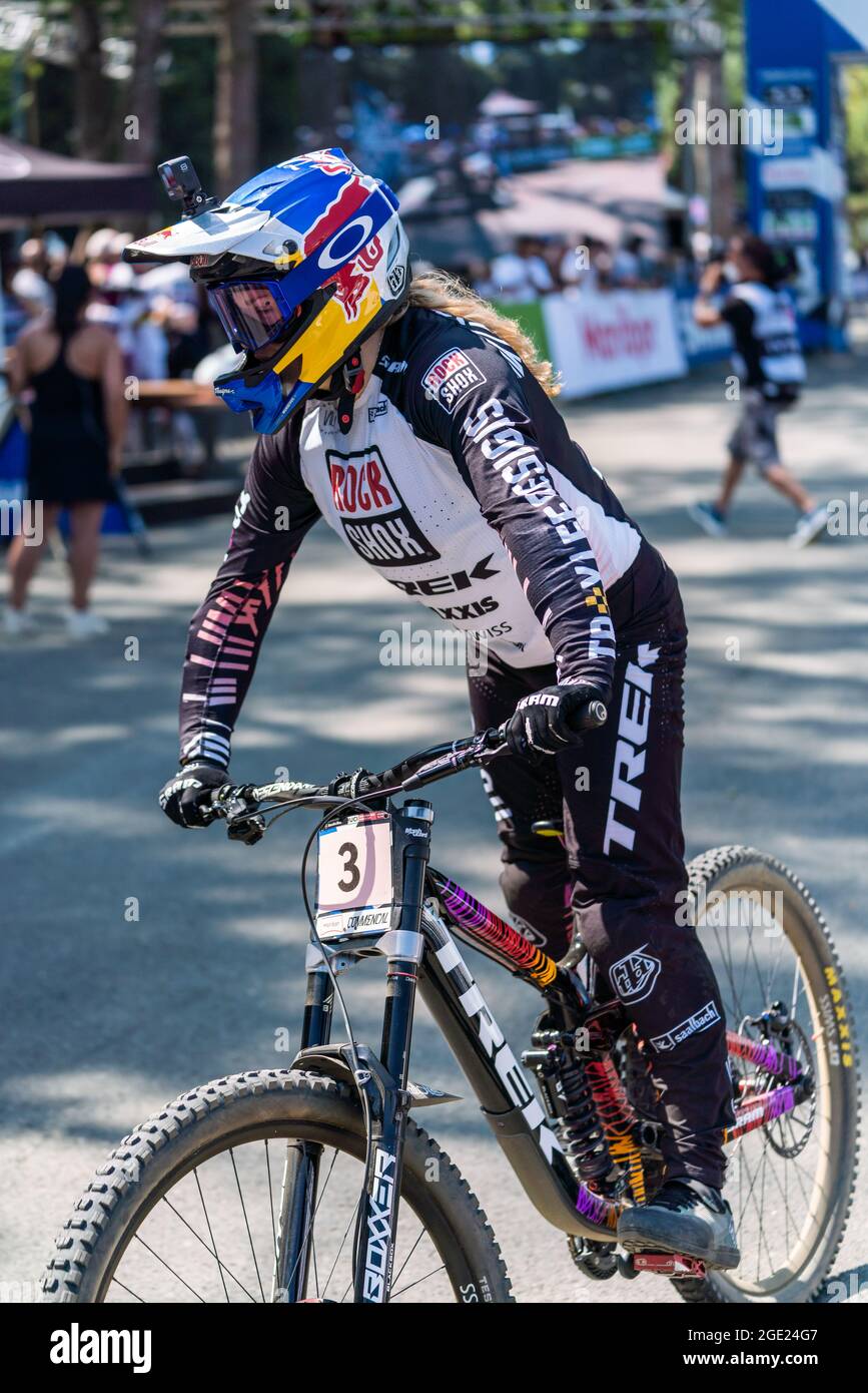 Valentina HOLL of Austria during the 2021 Mountain Bike World Cup on August 15, 2021 in Maribor, Slovenia - Photo Olly Bowman / DPPI Stock Photo