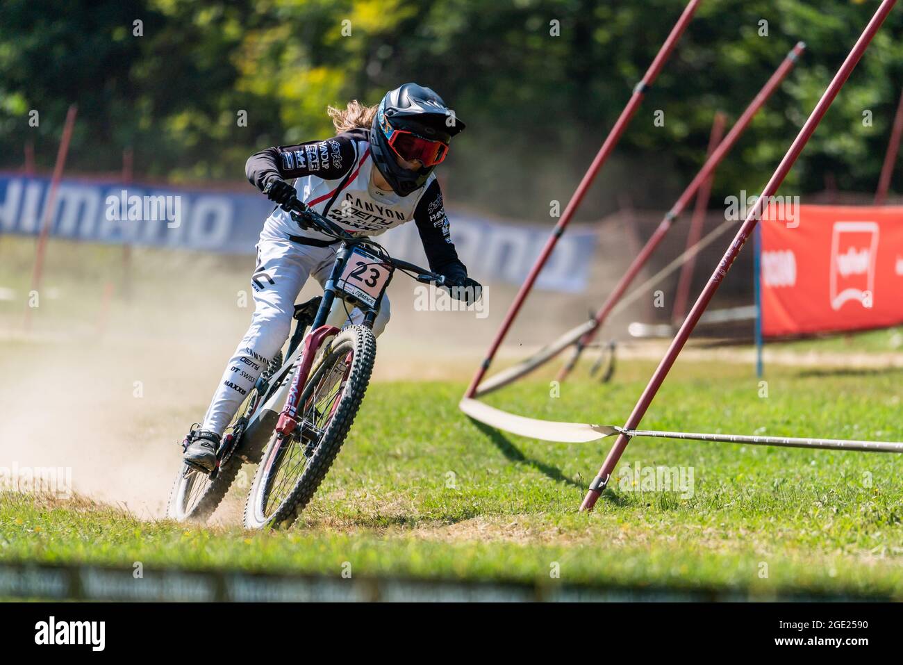Anna NEWKIRK of the USA during the 2021 Mountain Bike World Cup on August 15, 2021 in Maribor, Slovenia - Photo Olly Bowman / DPPI Stock Photo