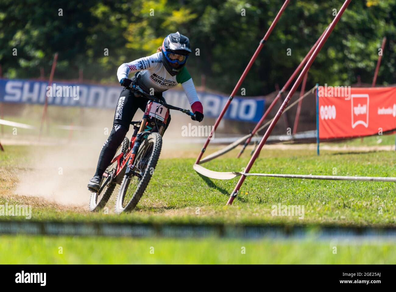WIDMANN Veronika of Italy during the 2021 Mountain Bike World Cup on August 15, 2021 in Maribor, Slovenia - Photo Olly Bowman / DPPI Stock Photo