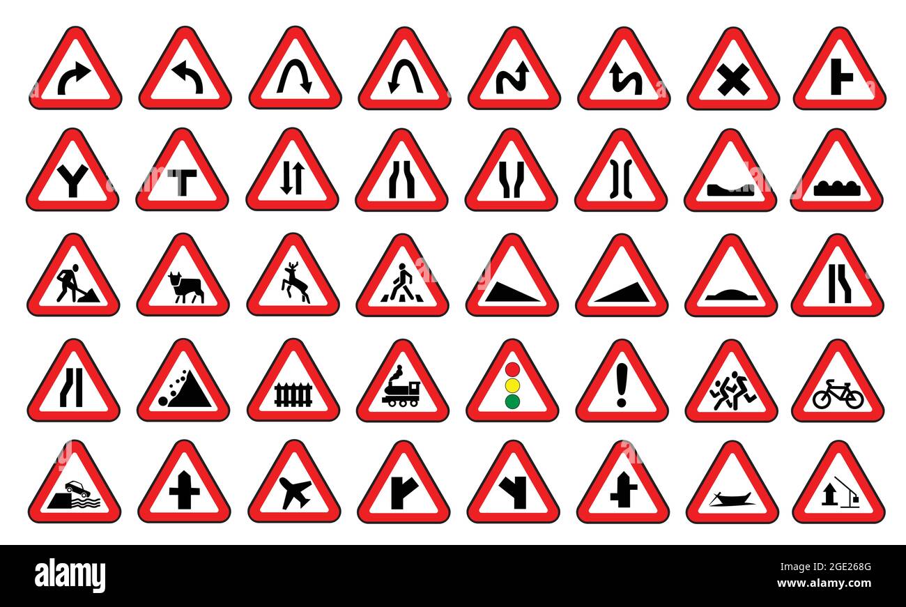 Road safety issue Stock Vector Images - Alamy