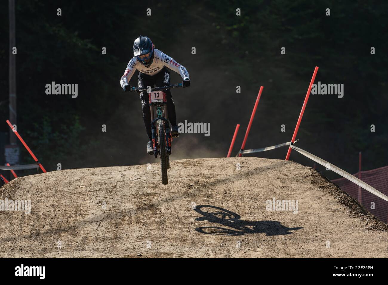 WIDMANN Veronika of Italy during the 2021 Mountain Bike World Cup on August 15, 2021 in Maribor, Slovenia - Photo Olly Bowman / DPPI Stock Photo