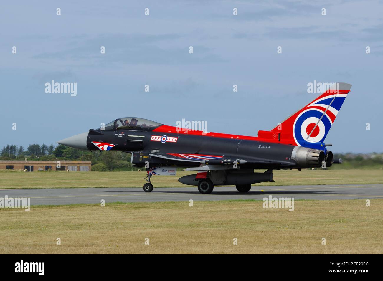 RAF Eurofighter Typhoon Stock Photo