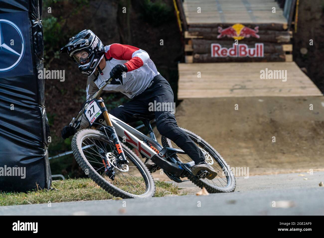 David TRUMMER of Austria during the 2021 Mountain Bike World Cup on August 15, 2021 in Maribor, Slovenia - Photo Olly Bowman / DPPI Stock Photo