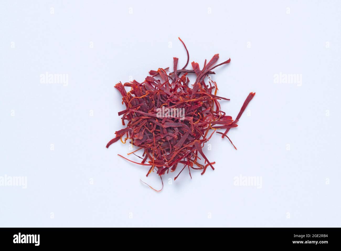 Saffron or Kesar spice from the filaments that grow inside the flower