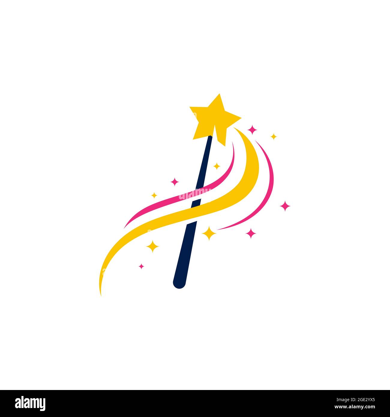Magic element Vector icon illustration design Template Stock Vector ...