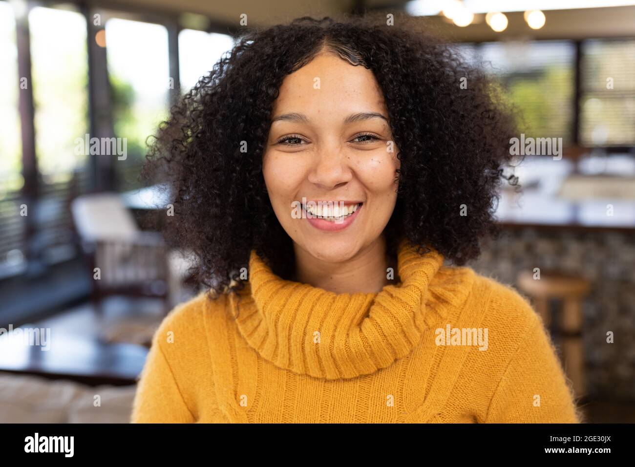 Portrait happy smiling mixed hi-res stock photography and images - Alamy
