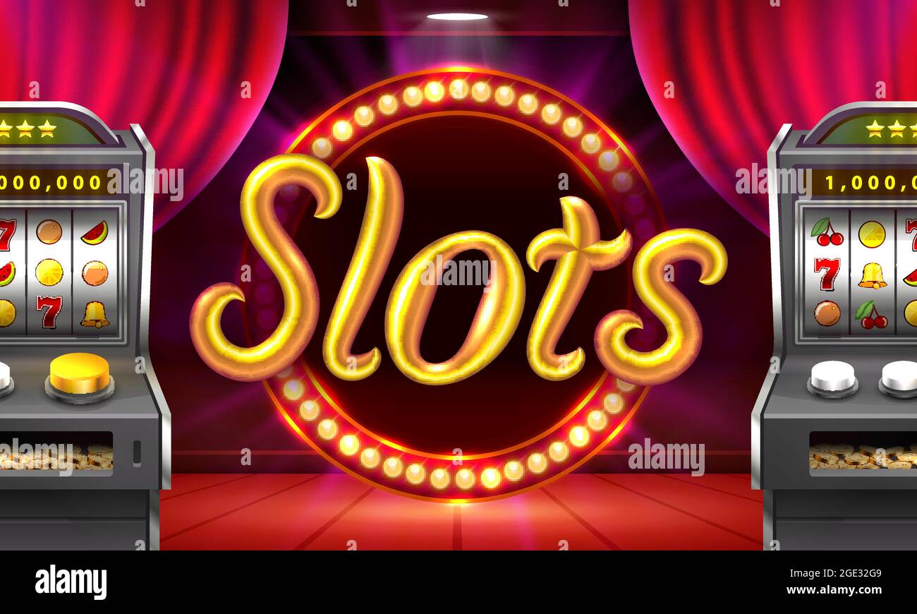 Casino slots vintage Stock Vector Images - Alamy