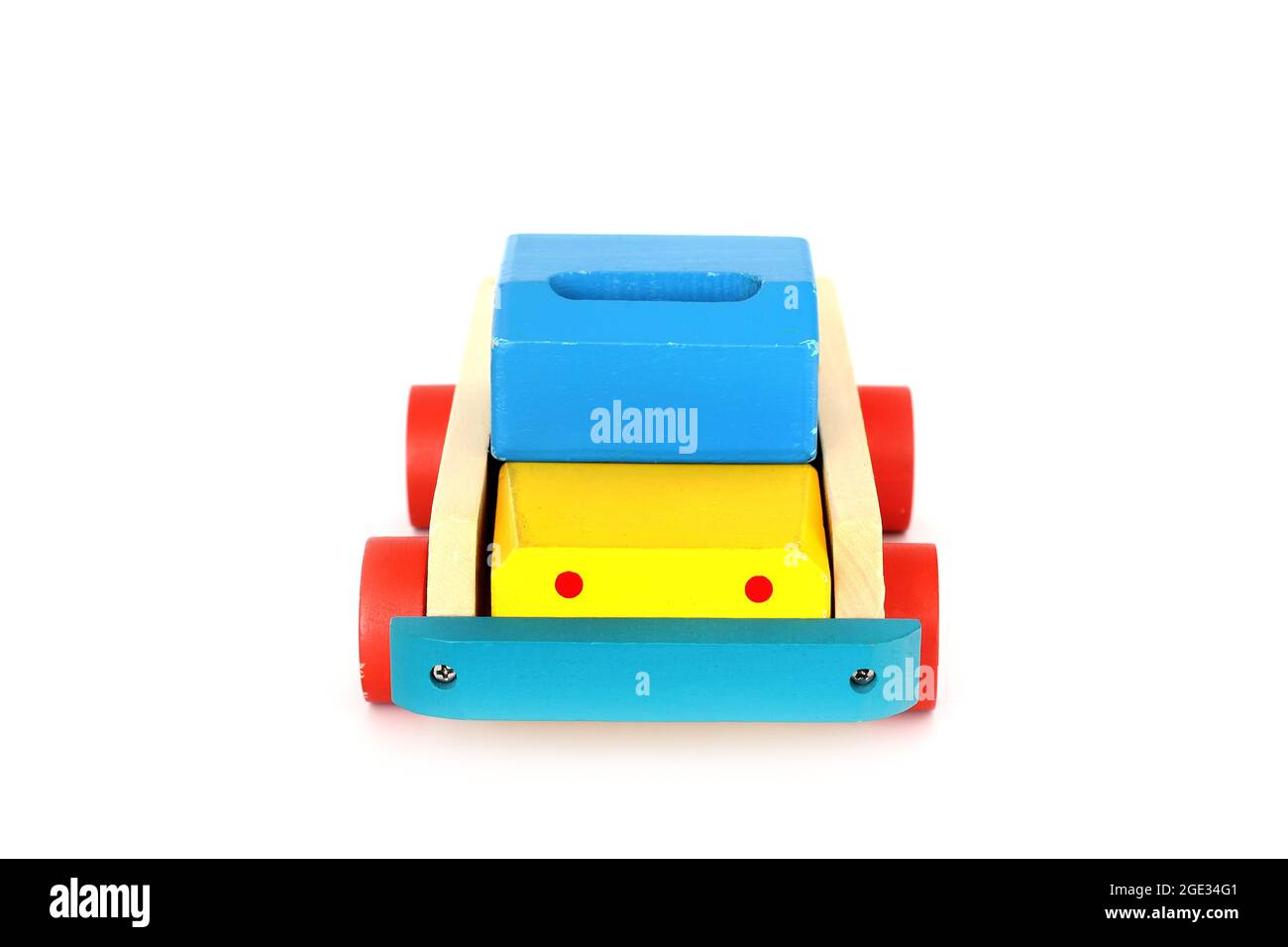 Wooden car. Toy car for children Stock Photo - Alamy