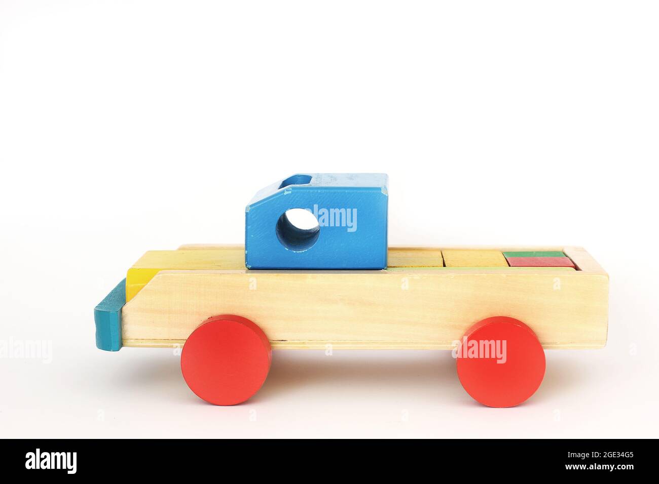 Wooden car. Toy car for children Stock Photo - Alamy