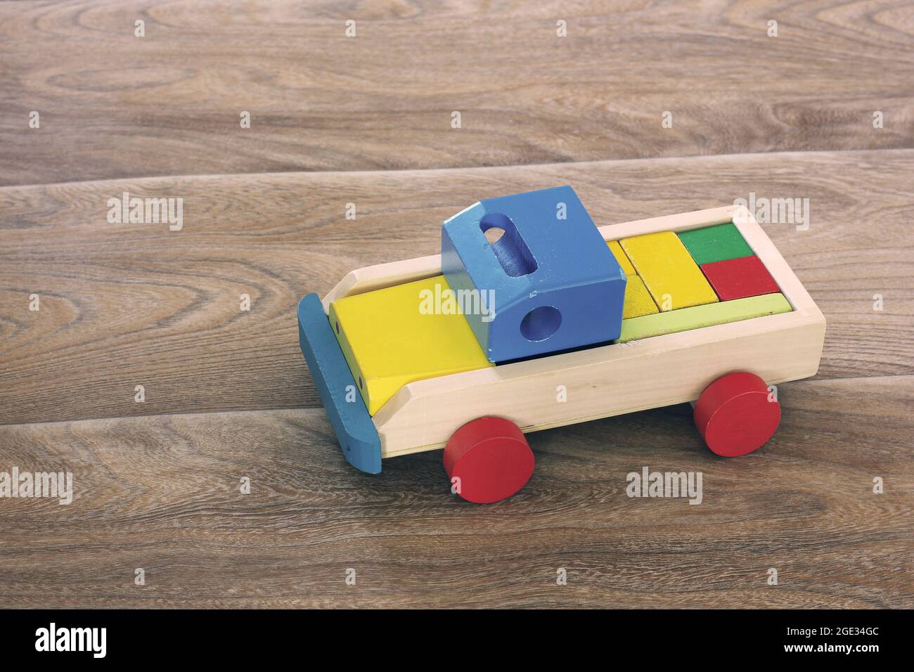 Wooden car. Toy car for children Stock Photo - Alamy
