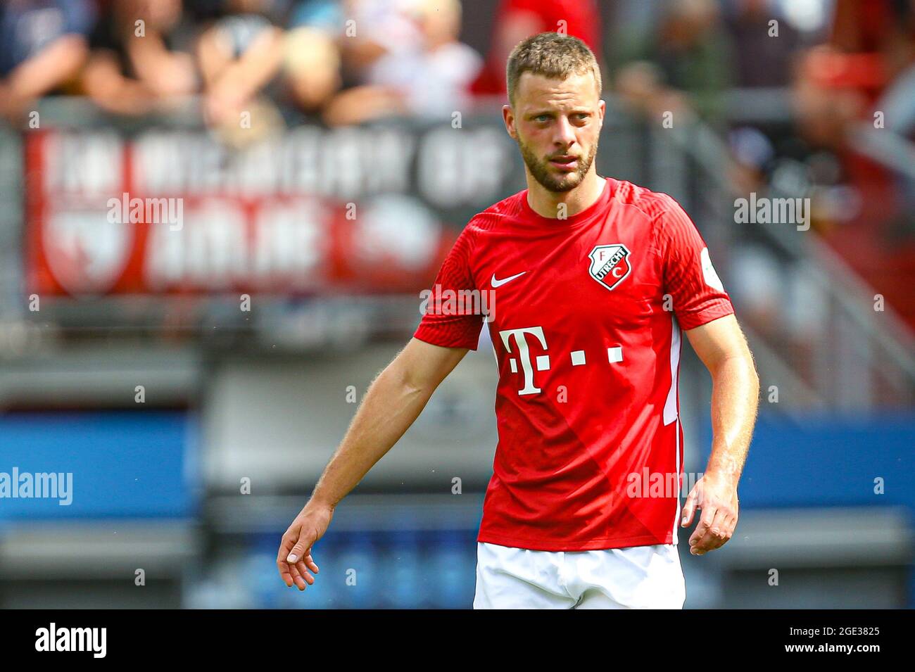 UTRECHT,15-08-2021, Stadium Galgenwaard, season 2021 / 2022 , Dutch  Eredivisie, FC Utrecht - Sparta, FC Utrecht player Bart Ramselaar (Photo by  Pro Shots/Sipa USA) *** World Rights Except Austria and The Netherlands ***  Stock Photo - Alamy