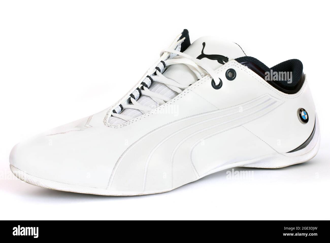 Chernigov, Ukraine - October 9, 2017: PUMA. Men's BMW Motorsport Shoes.  Sneakers on a white background. BMW Stock Photo - Alamy