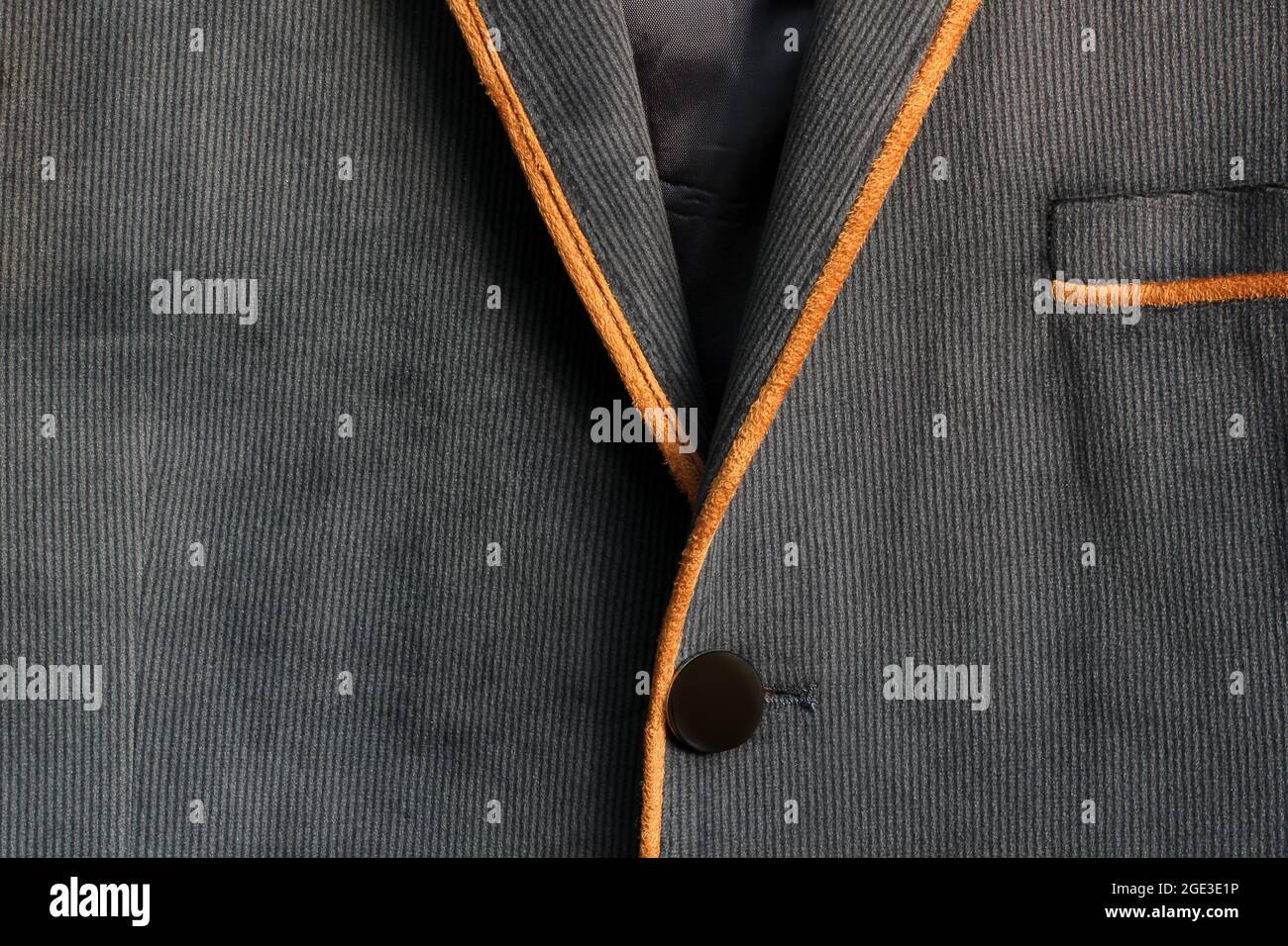 Blue felt jacket hi-res stock photography and images - Alamy