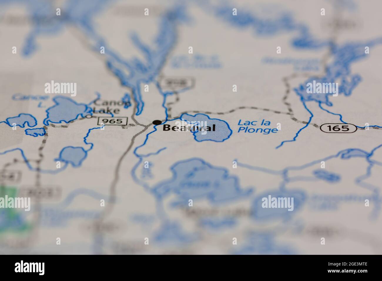 Map of beauval hires stock photography and images Alamy