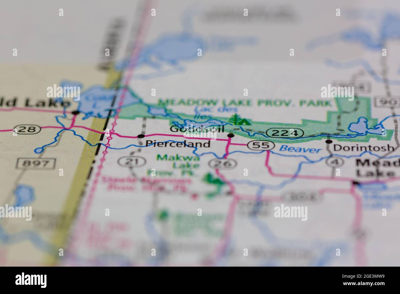 Goodsoil saskatchewan map hires stock photography and images Alamy