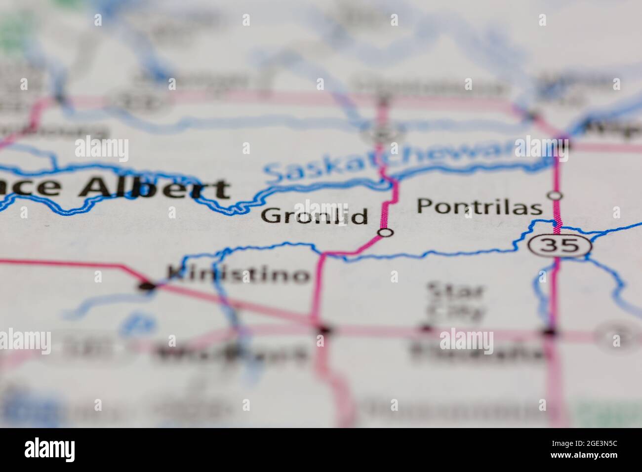 Gronlid map hires stock photography and images Alamy