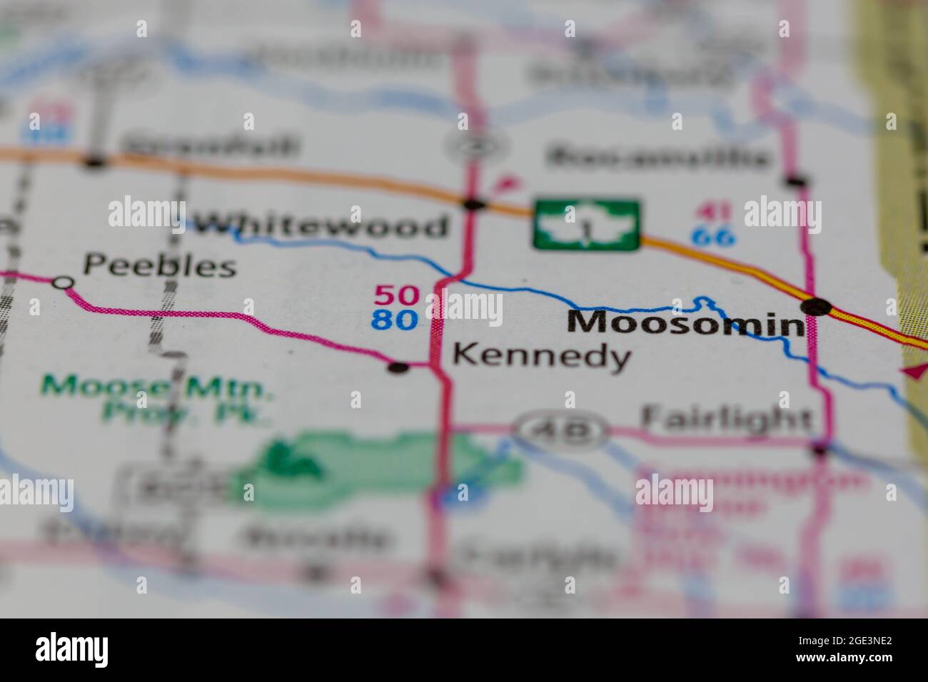 Map of moosomin saskatchewan hires stock photography and images Alamy