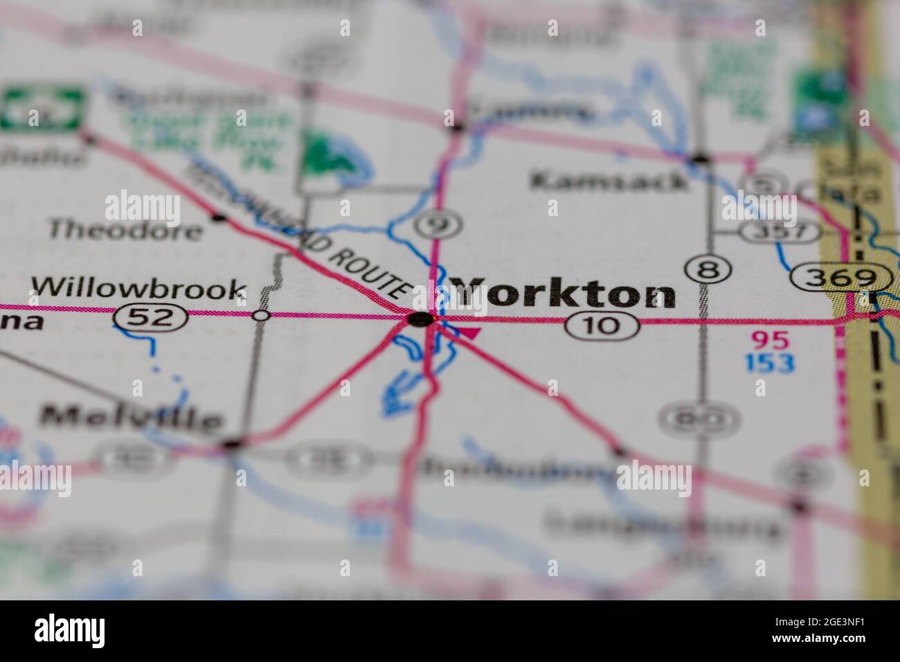 Map of yorkton hires stock photography and images Alamy