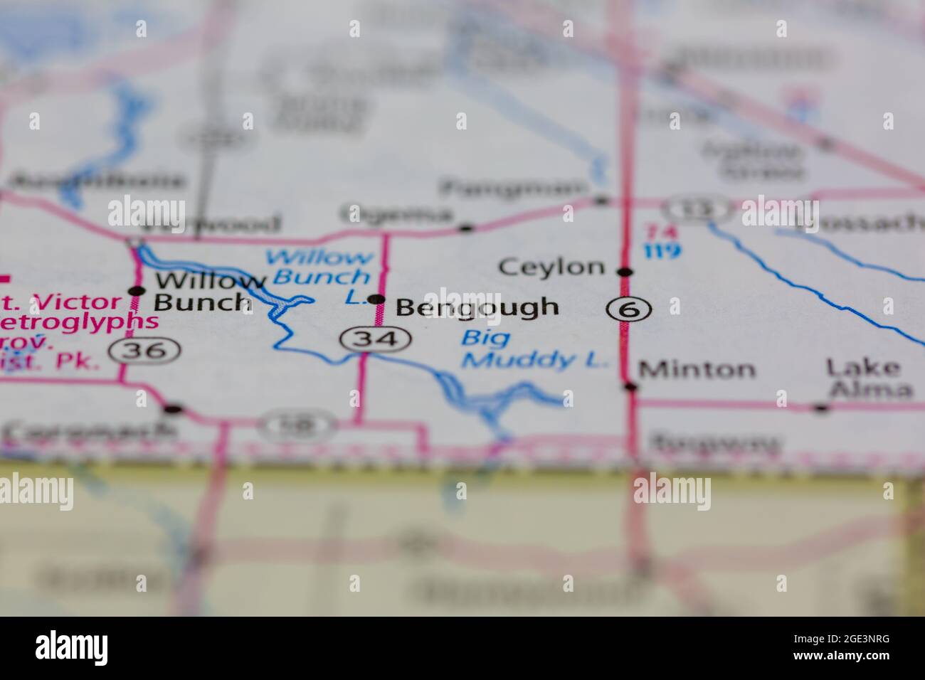Bengough map hires stock photography and images Alamy