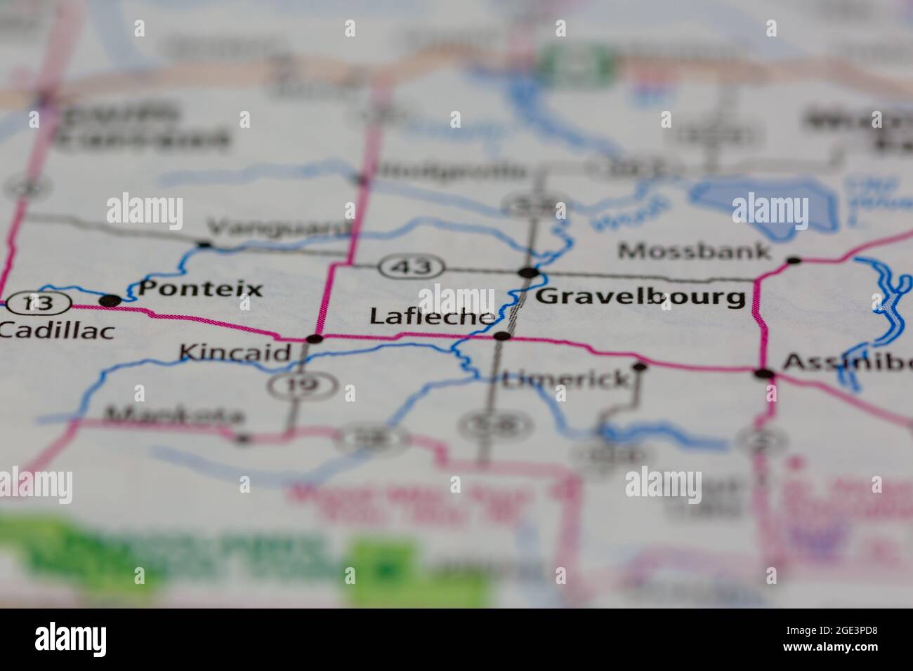 Lafleche saskatchewan map hires stock photography and images Alamy