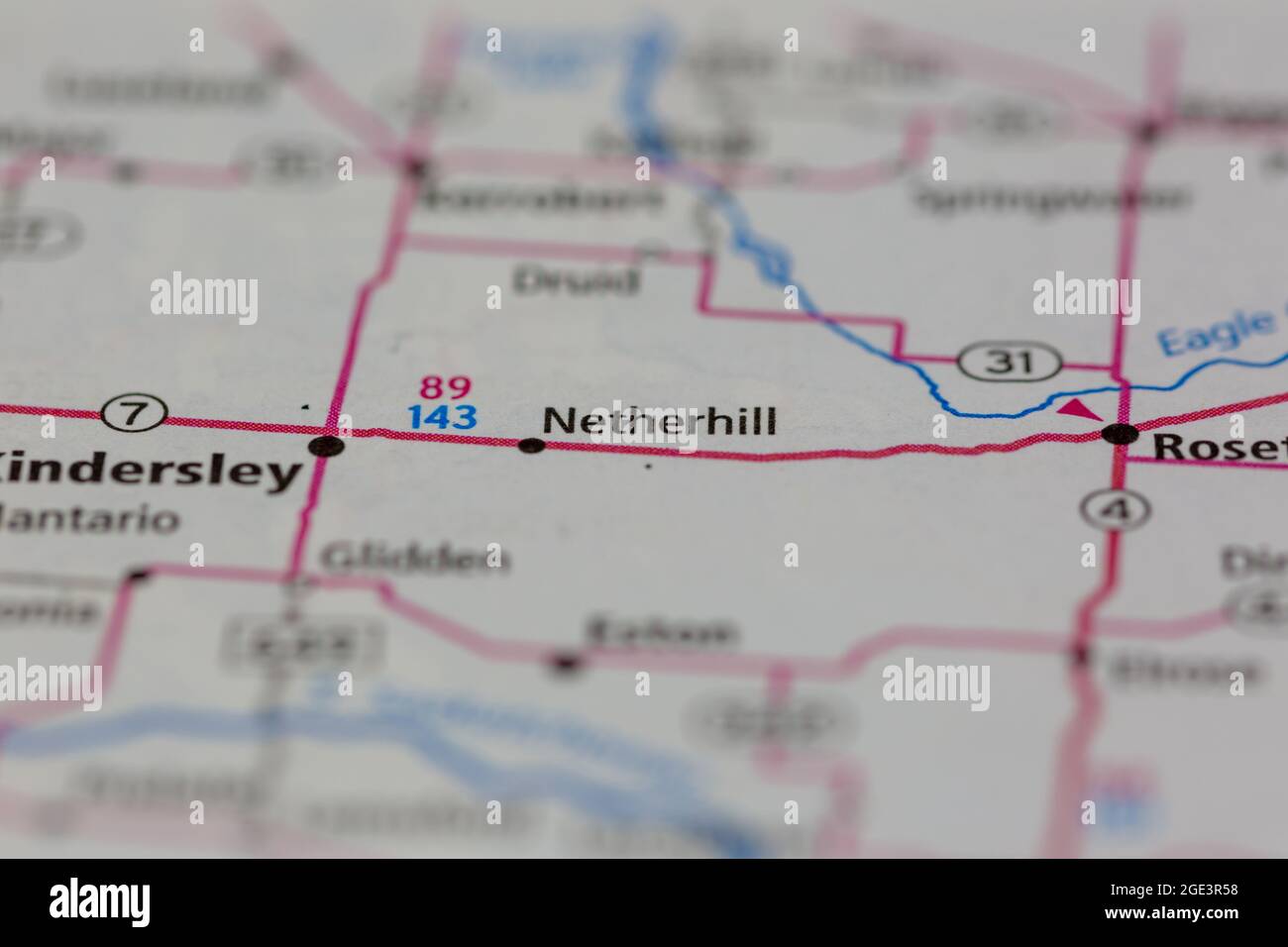 Netherhill map hires stock photography and images Alamy
