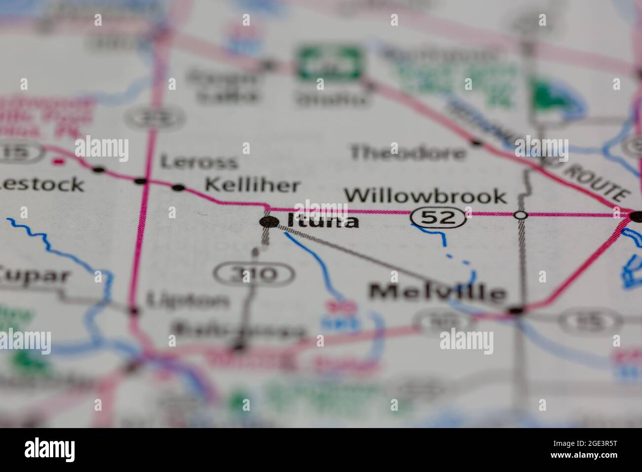 Ituna saskatchewan map hires stock photography and images Alamy