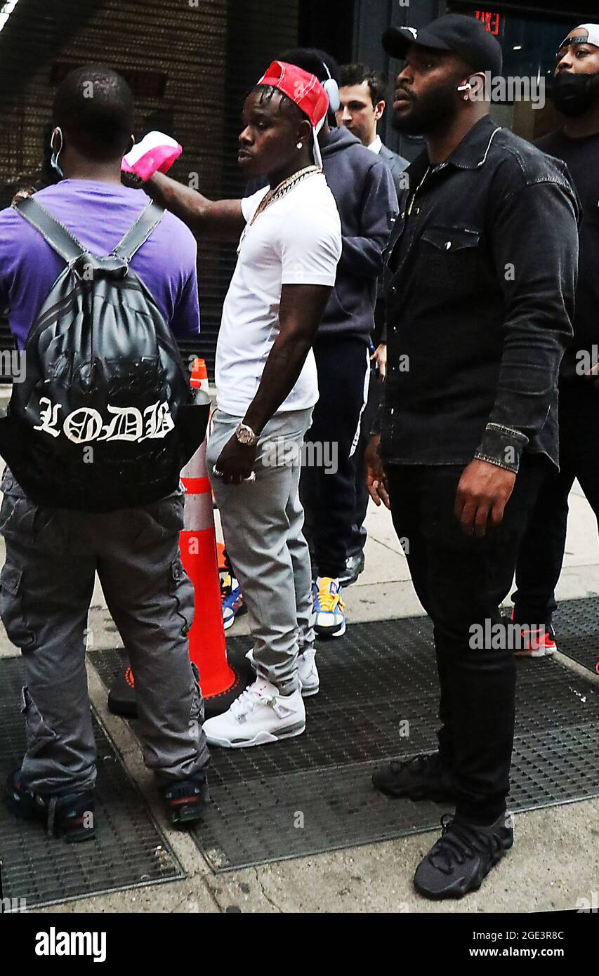 New York - NY - 20210712 DaBaby arrives at Fight Club to do some shopping.  -PICTURED: DaBaby ROGER WONG Stock Photo - Alamy