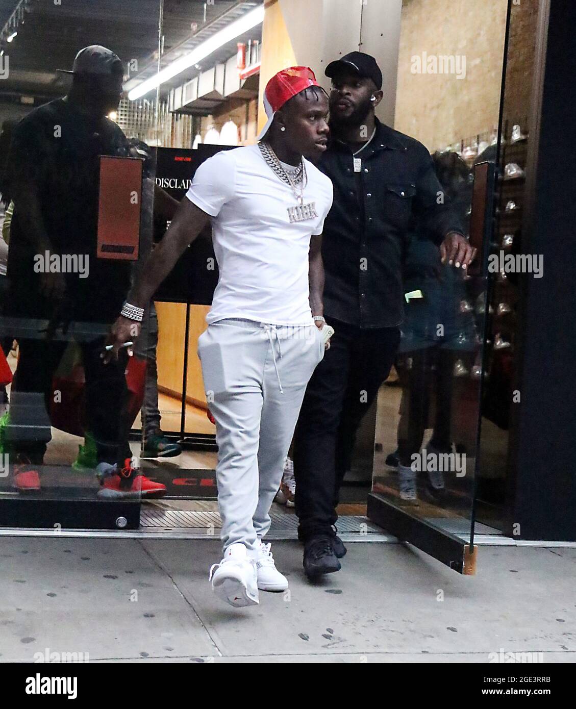 New York - NY - 20210712 DaBaby arrives at Fight Club to do some shopping.  -PICTURED: DaBaby ROGER WONG Stock Photo - Alamy