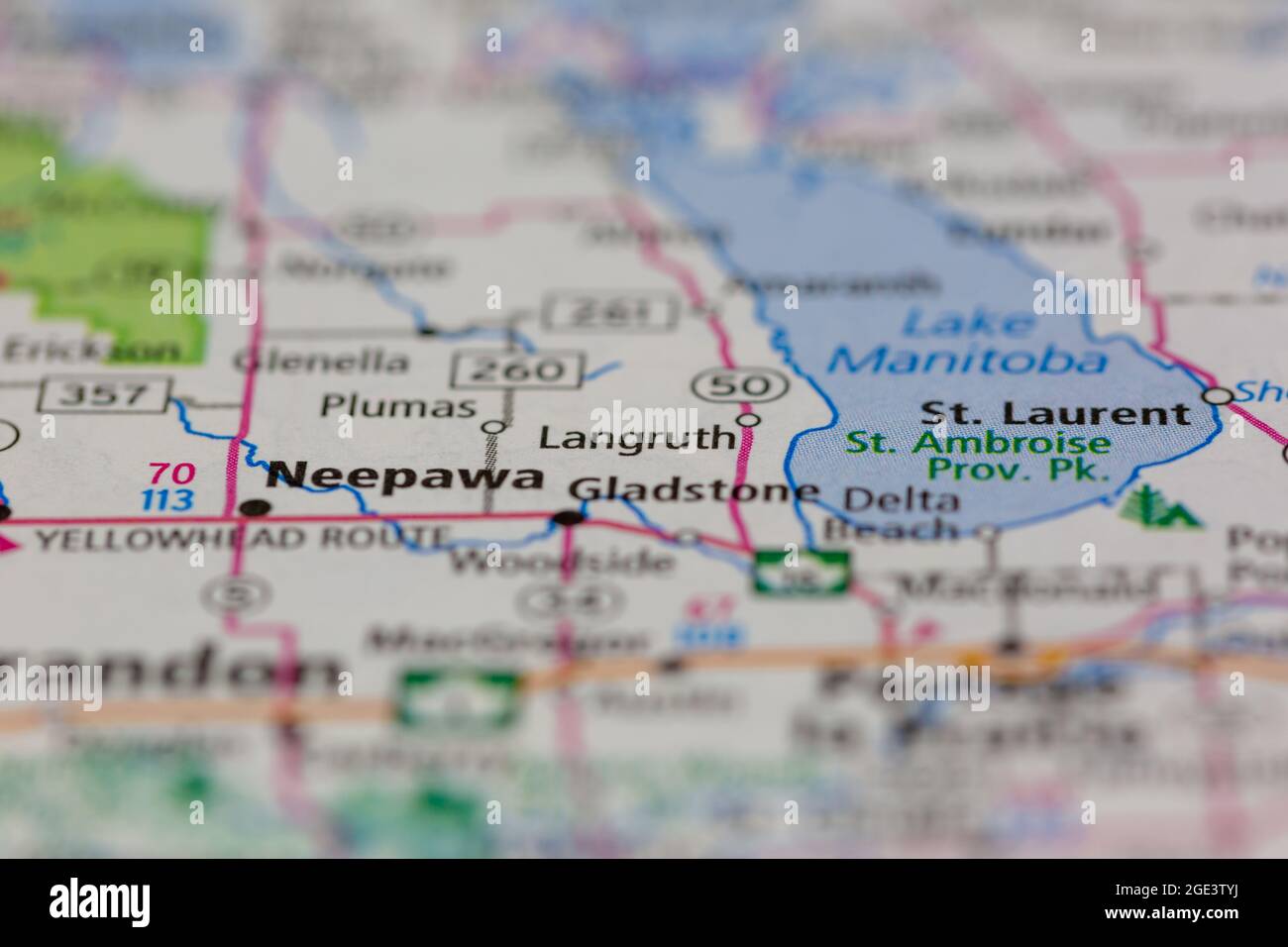 Map of langruth hires stock photography and images Alamy