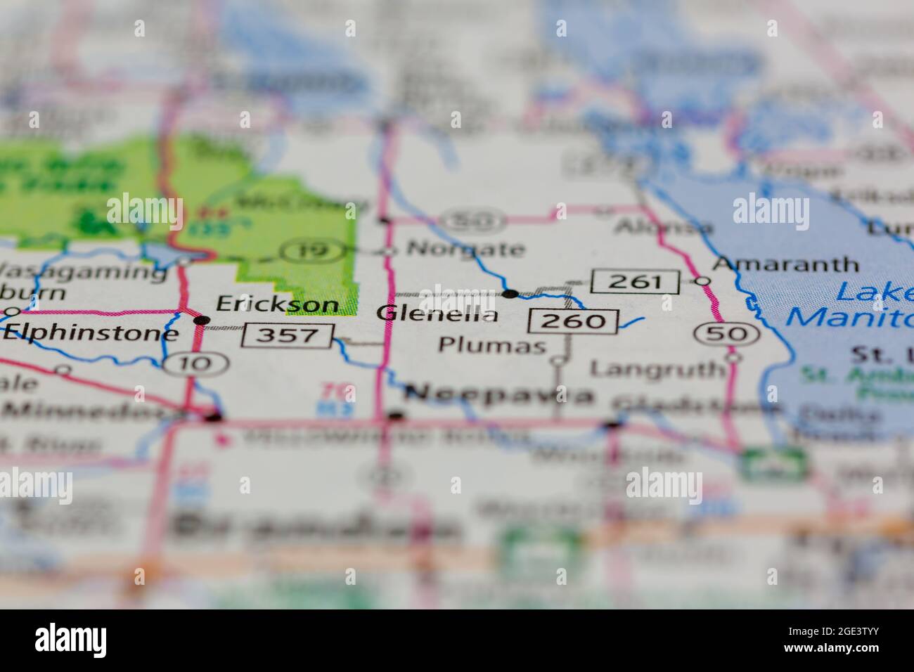 Map of glenella hires stock photography and images Alamy