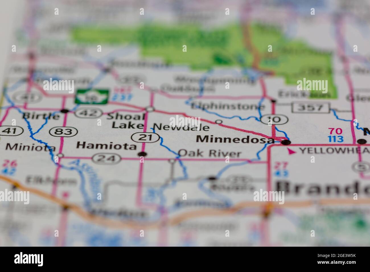 Map of newdale hires stock photography and images Alamy