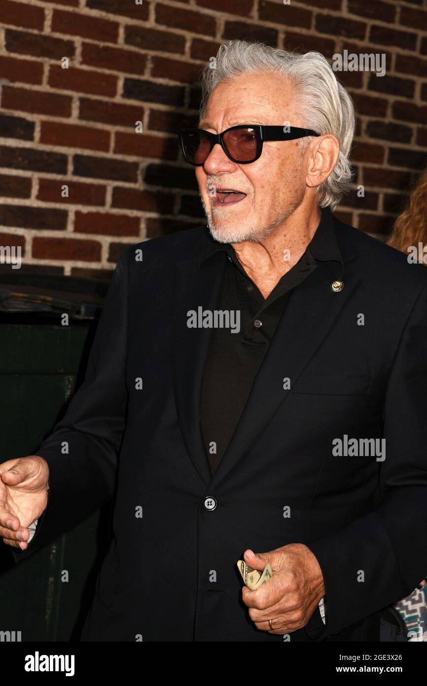 New York NY 20210630 Harvey Keitel leaves the studios of The Late Show with Stephen