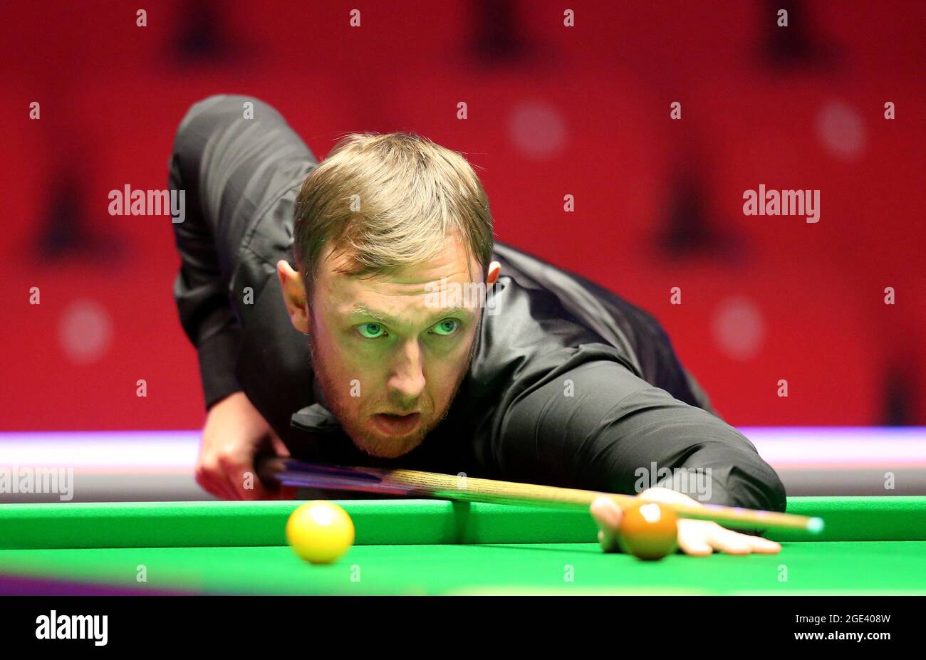 Morningside Arena, Leicester, UK. 16th Aug, 2021. British Open Snooker  Championship; Andrew Higginson in play against Jordan Brown Credit: Action  Plus Sports/Alamy Live News Stock Photo - Alamy