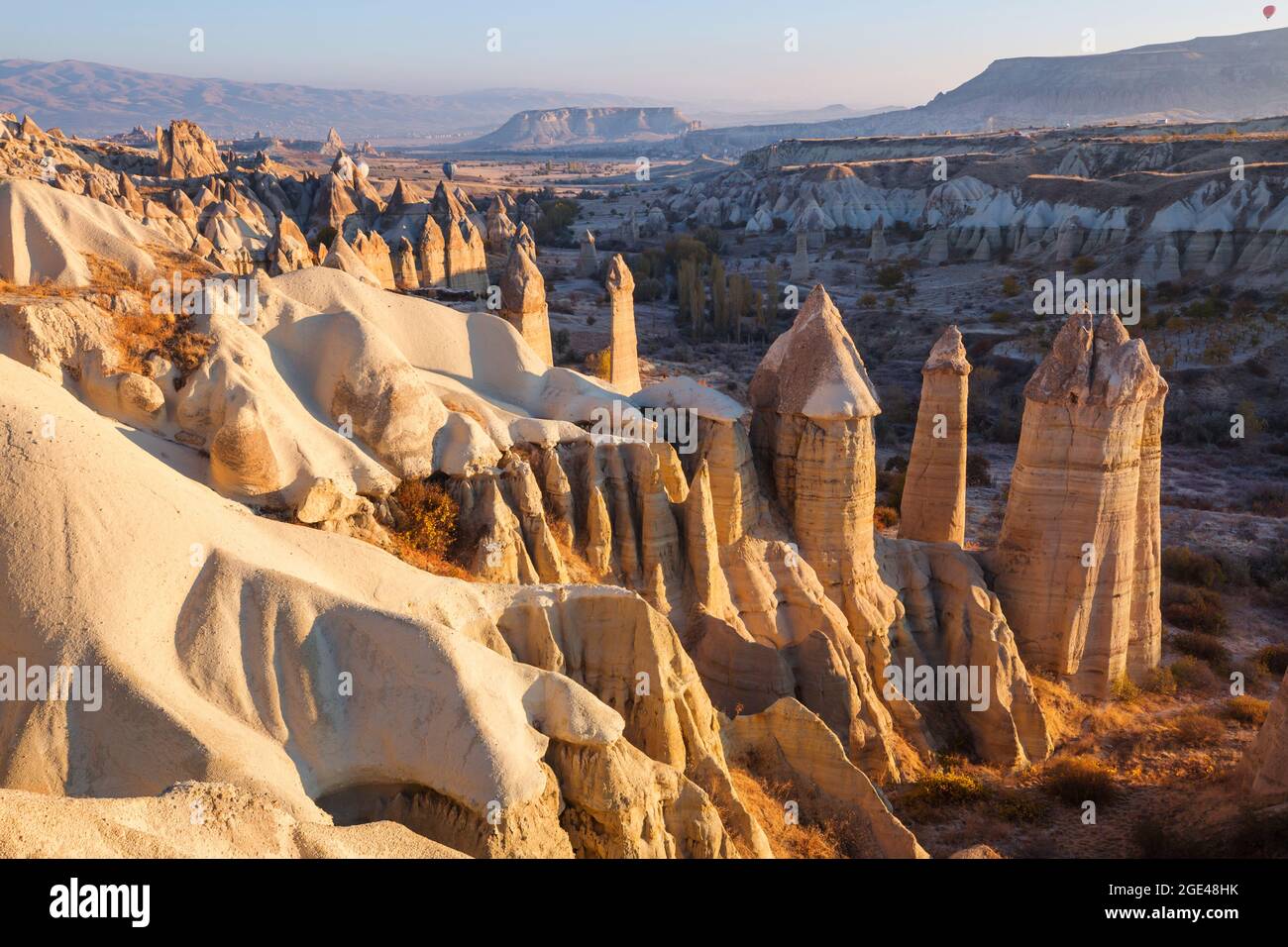 Unusual rock formation in famous Cappadocia, Turkey Stock Photo - Alamy