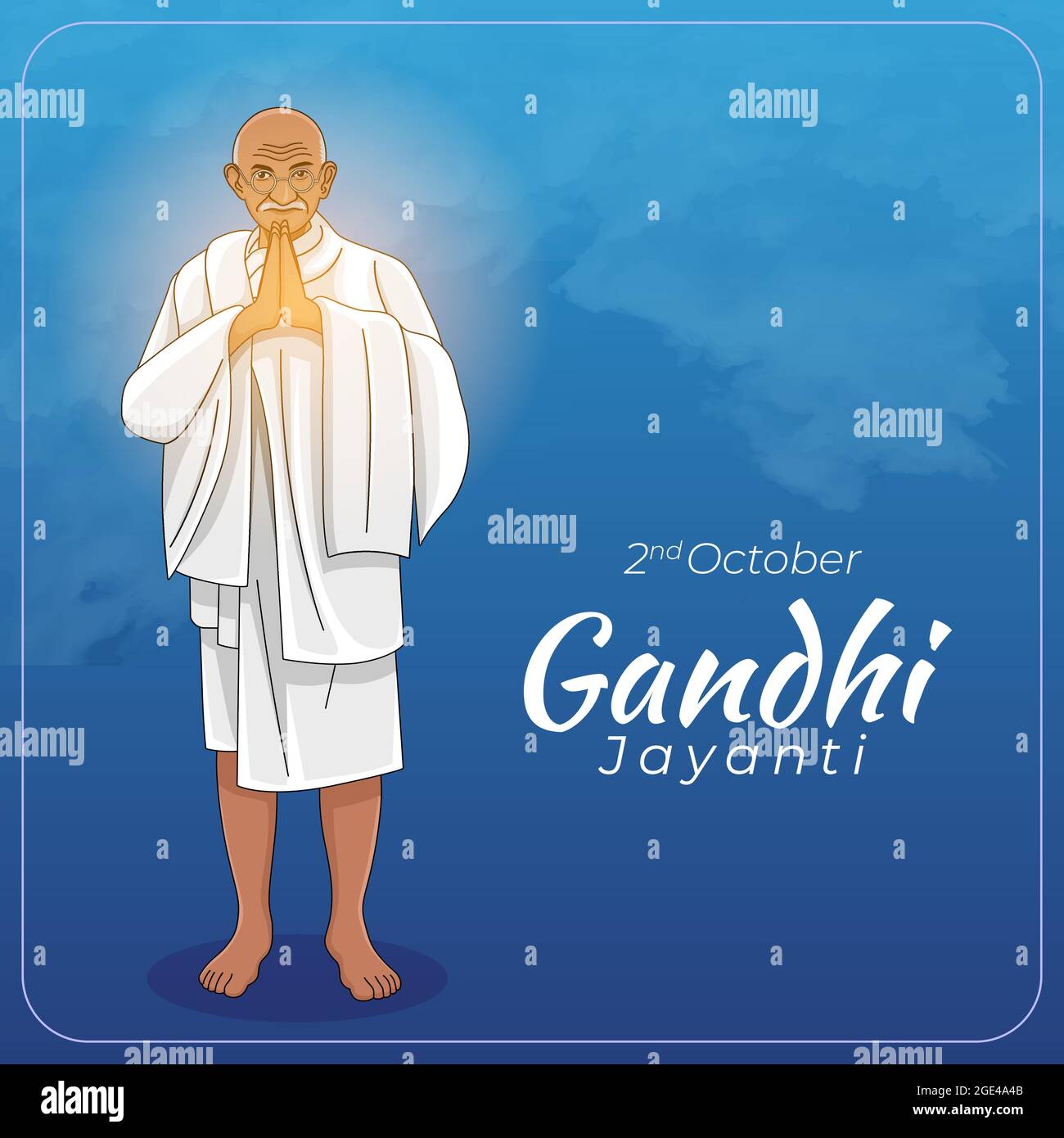 Gandhi jayanti vector vectors hi-res stock photography and images - Alamy