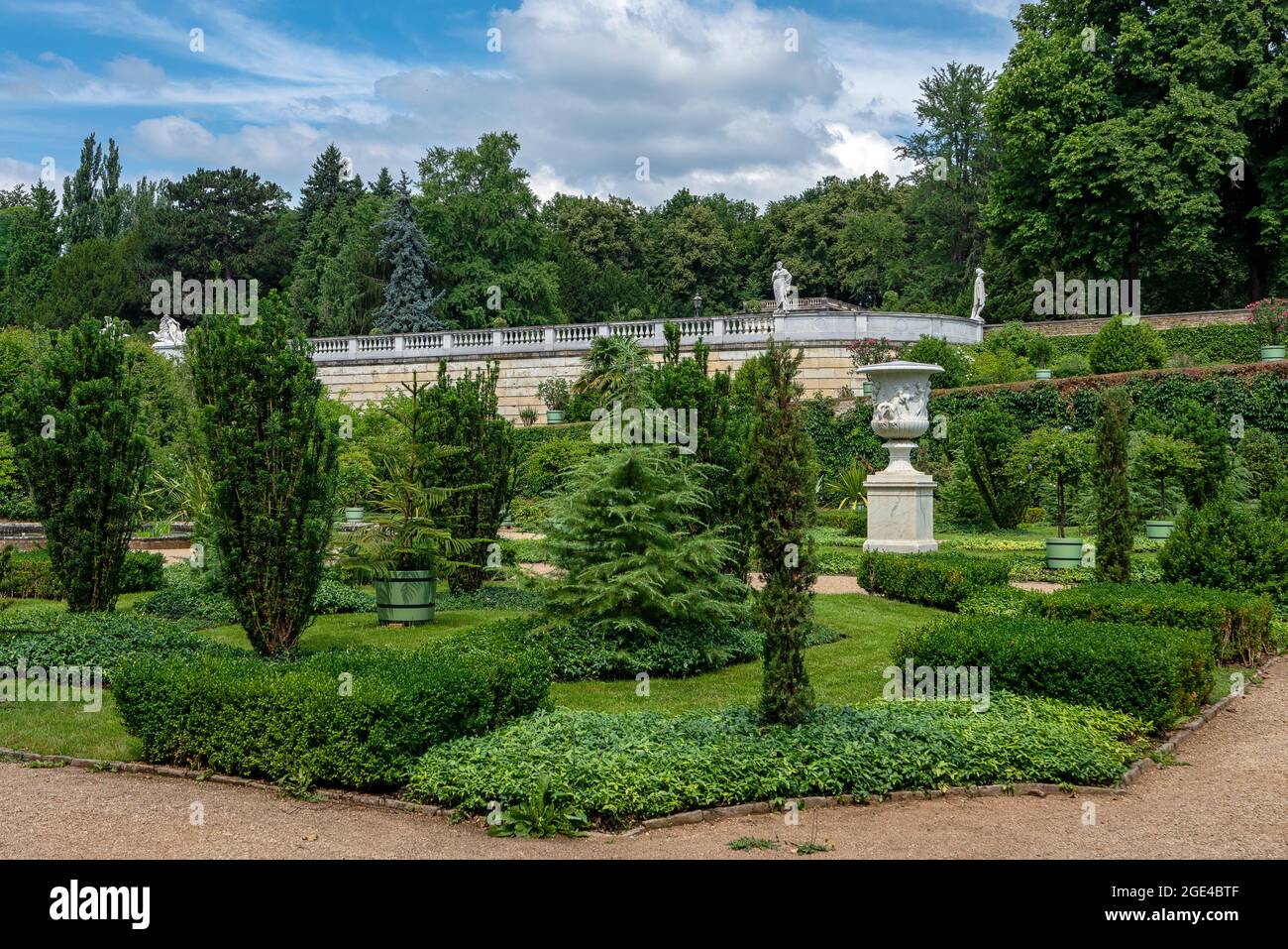 The Botanical Garden In The Palace Gardens Of Sanssouci Stock Photo Alamy