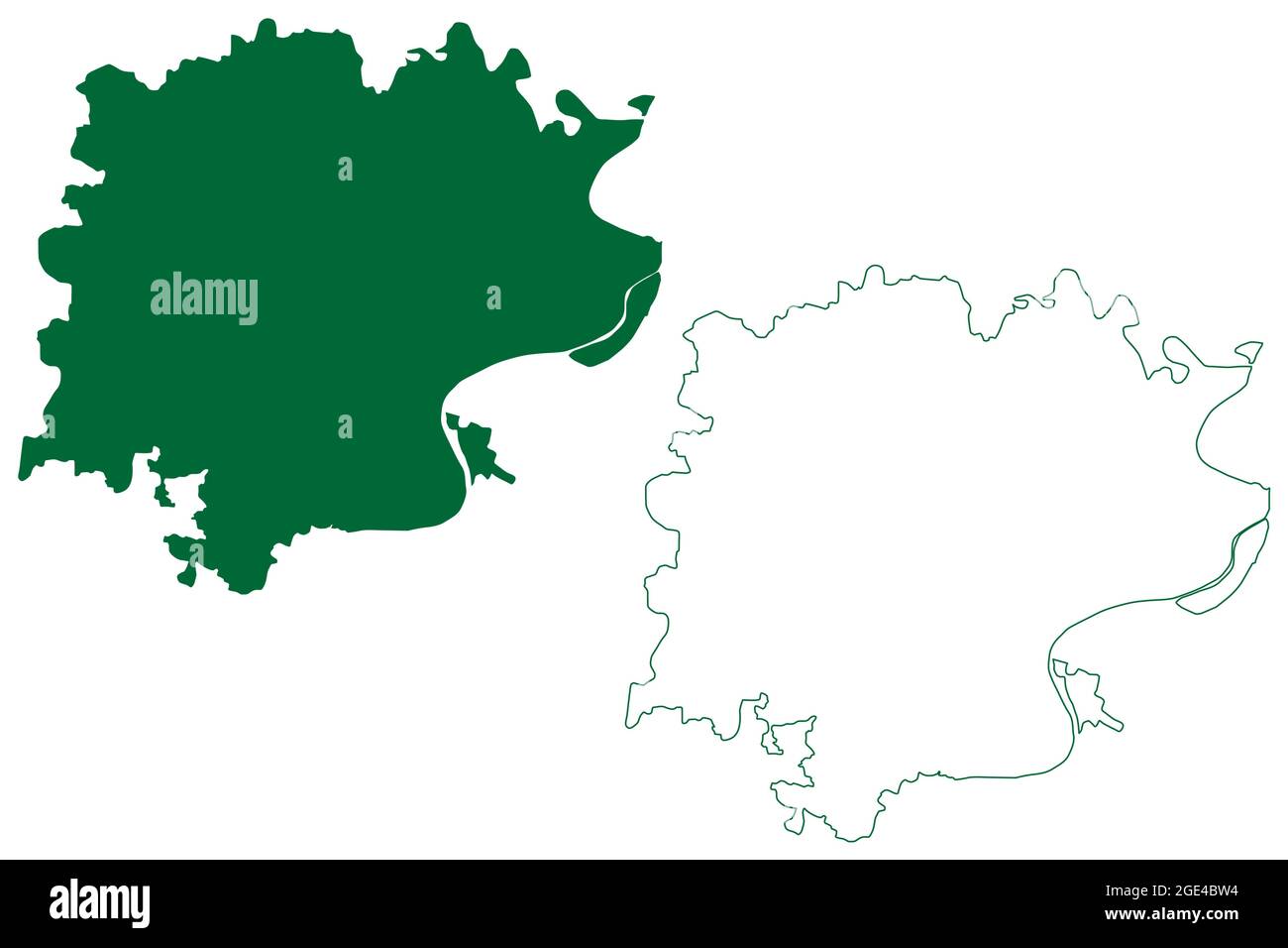 Varanasi In Uttar Pradesh Map Varanasi District (Uttar Pradesh State, Republic Of India) Map Vector  Illustration, Scribble Sketch Kashi Map Stock Vector Image & Art - Alamy