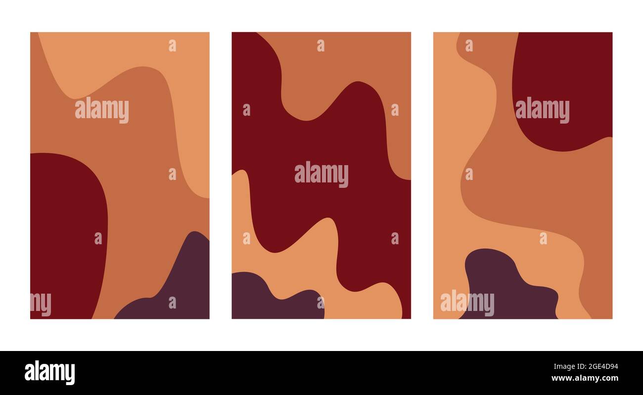 Autumn. Vector banners set with copy space Stock Vector