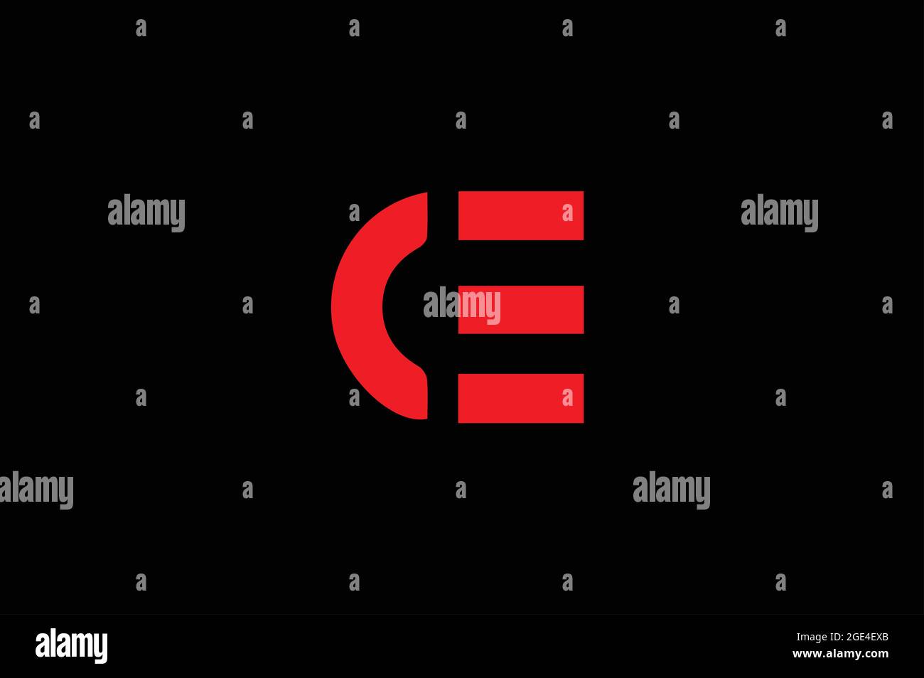 B logo combination design suitable for a company - Vector Stock Vector