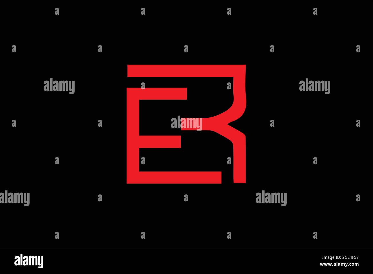 B logo combination design suitable for a company - Vector Stock Vector