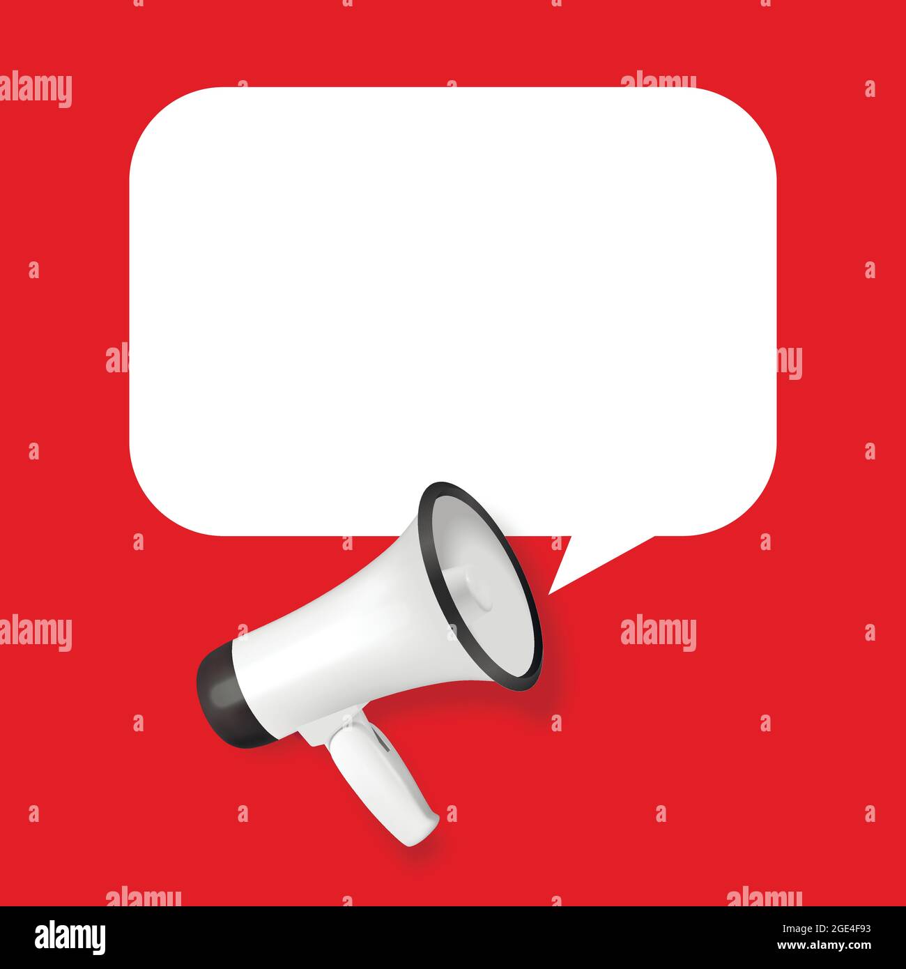 3d Megaphone Template 3d Megaphone Template