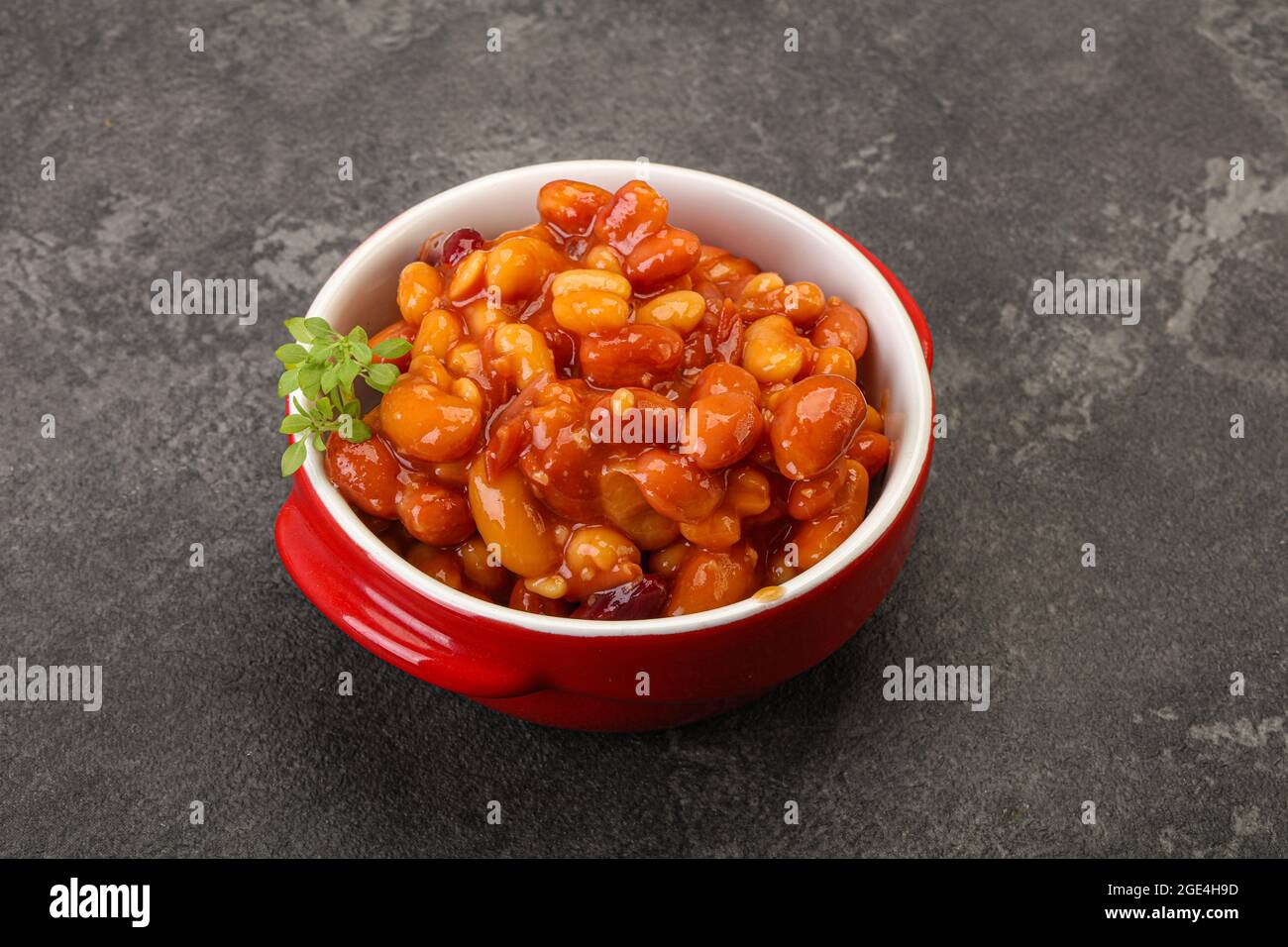 Baked various kidney in tomato sauce Stock Photo Alamy