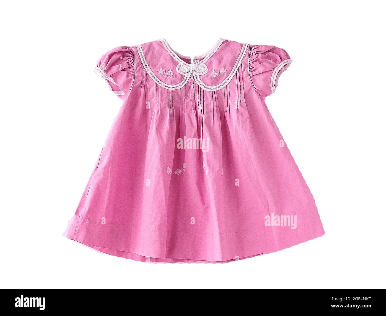 Childs Pink Dress Stock Photo