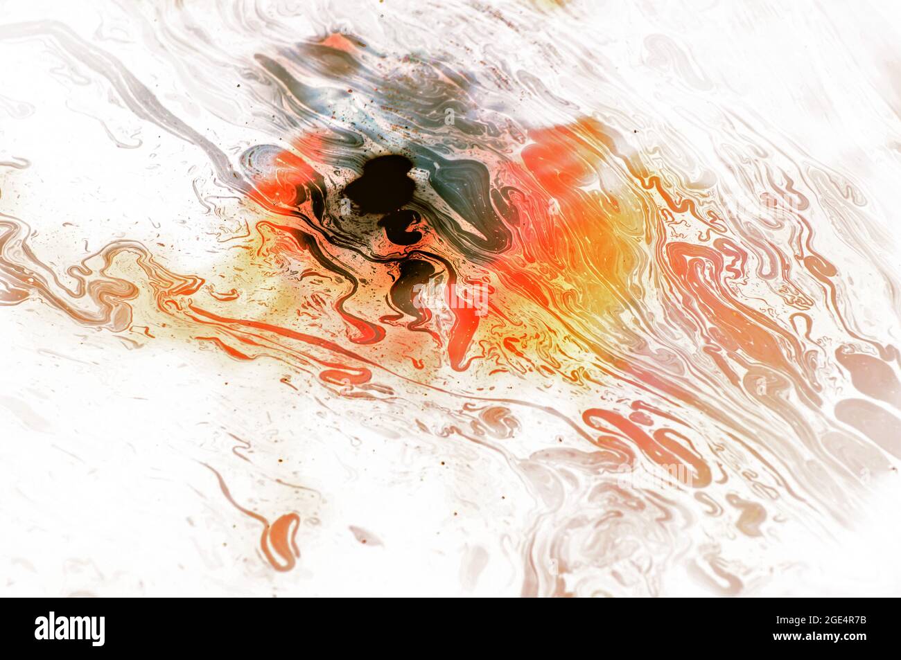 Abstract colors on white background Stock Photo - Alamy