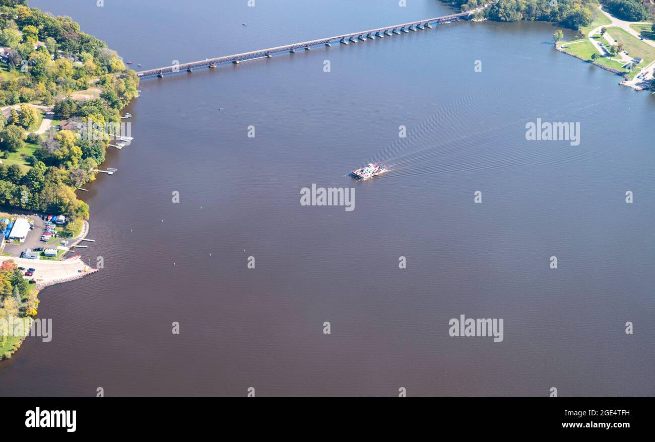 Merrimac ferry wisconsin river hires stock photography and images Alamy