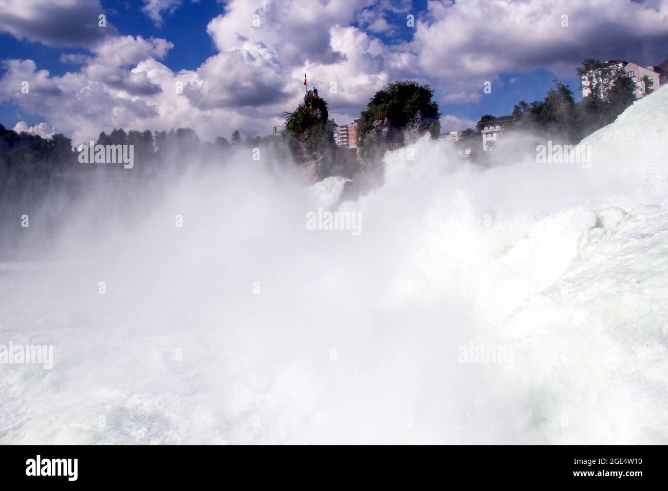 Rhine falls in Schaffhausen, Switzerland Stock Photo - Alamy