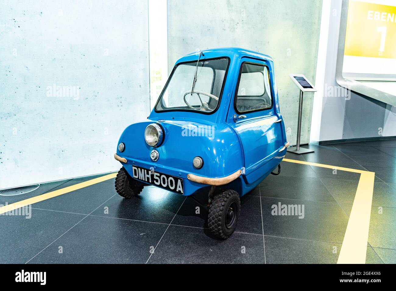 The Peel P50 is the smallest ever produced car in the world. The