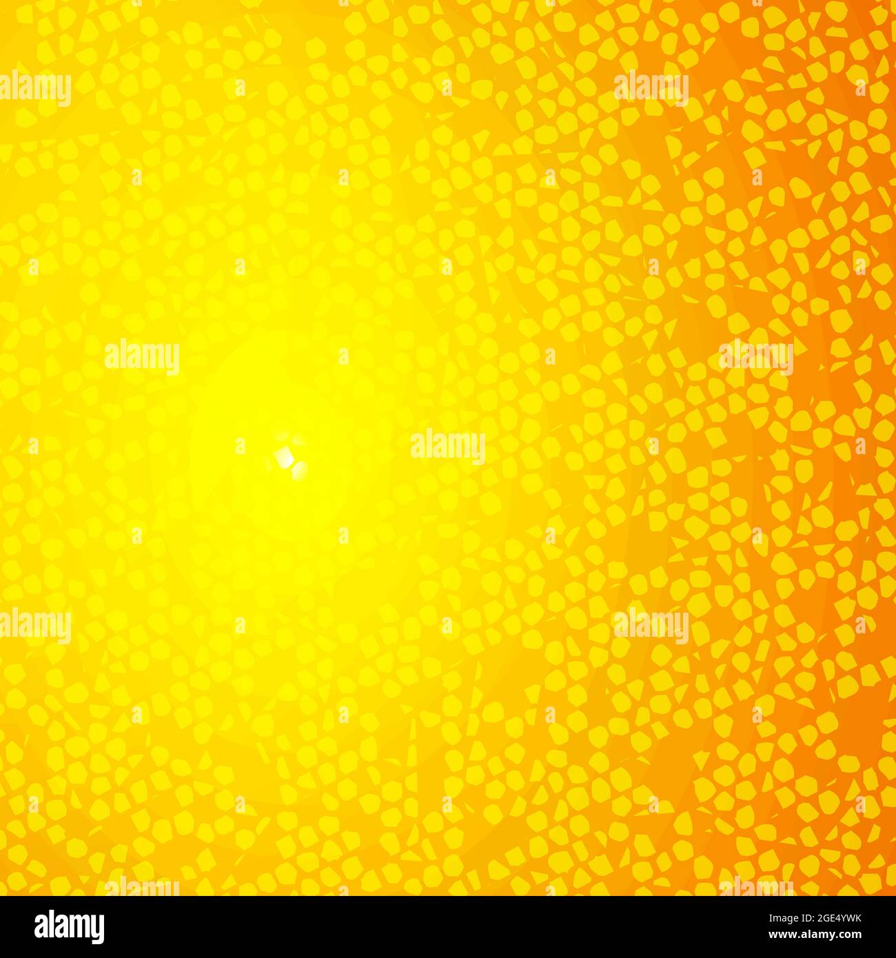 Vector image background in yellow tones with elements that create a texture similar to lemon zest. EPS 10 Stock Vector