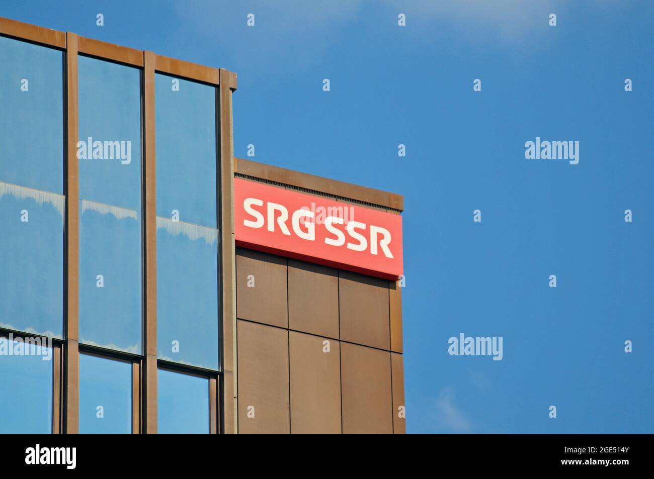 Zurich, Switzerland - 16th April 2021 : Close up of SRG/ SSR (Schweizer  Radio und Fernsehen) sign located at the headquarters building in Zurich,  Swit Stock Photo - Alamy